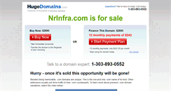 Desktop Screenshot of nrinfra.com