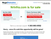 Tablet Screenshot of nrinfra.com